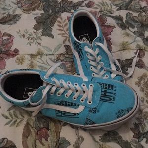 Baby blue vans